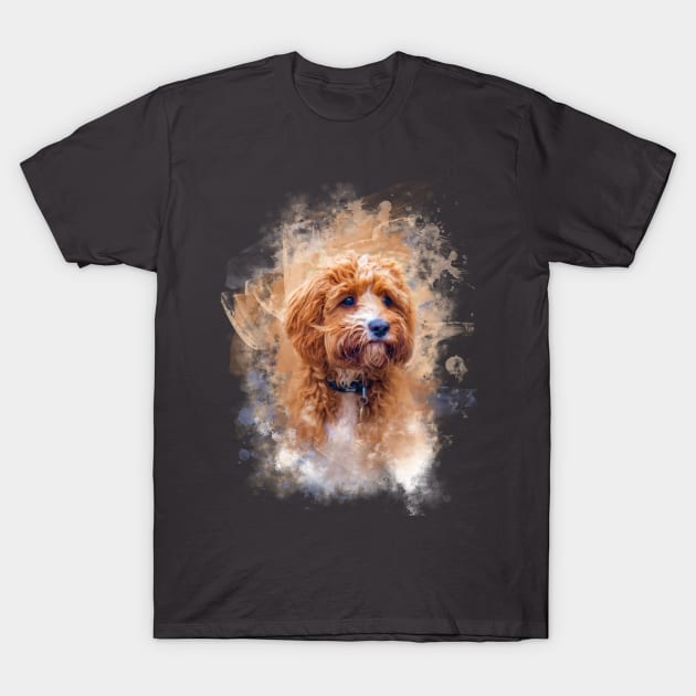 Golden Doodle T-Shirt by PocketRoom